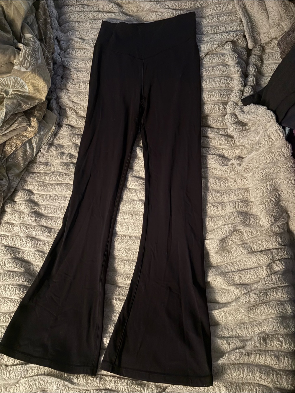 Aeropostale Black Flared Yoga Pants - Women's
